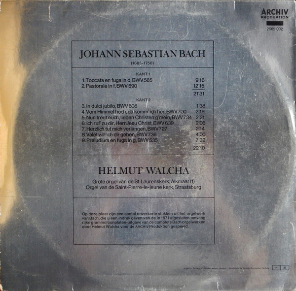 Johann Sebastian Bach · Helmut Walcha-1