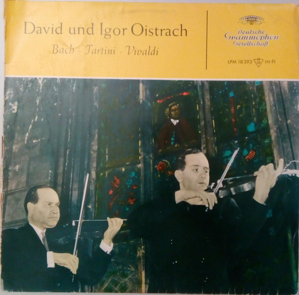 David Oistrach Und Igor Oistrach, Johann Sebastian Bach - Giuseppe Tartini - Antonio Vivaldi-0
