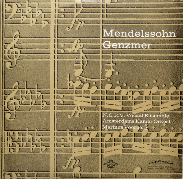 Felix Mendelssohn-Bartholdy / Harald Genzmer, NCRV Vocaal Ensemble, Amsterdams Kamerorkest, Marinus Voorberg-0
