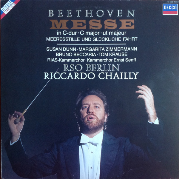 Ludwig van Beethoven - Susan Dunn, Margarita Zimmermann, Bruno Beccaria, Tom Krause, RIAS-Kammerchor, Ernst Senff Chor Berlin, Radio-Symphonie-Orchester Berlin, Riccardo Chailly-0