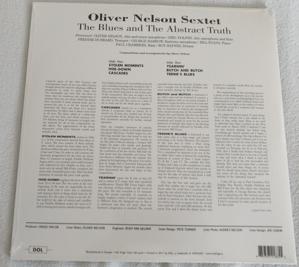 Bill Evans / Roy Haynes / Eric Dolphy / Oliver Nelson / Paul Chambers (3) / Freddie Hubbard-1