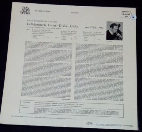Luigi Boccherini, Anner Bylsma ･ Concerto Amsterdam-1