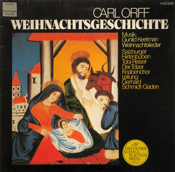 Carl Orff, Gunild Keetman, Salzburger Hirtenbuben, Tobi Reiser, Tölzer Knabenchor, Gerhard Schmidt-Gaden-0
