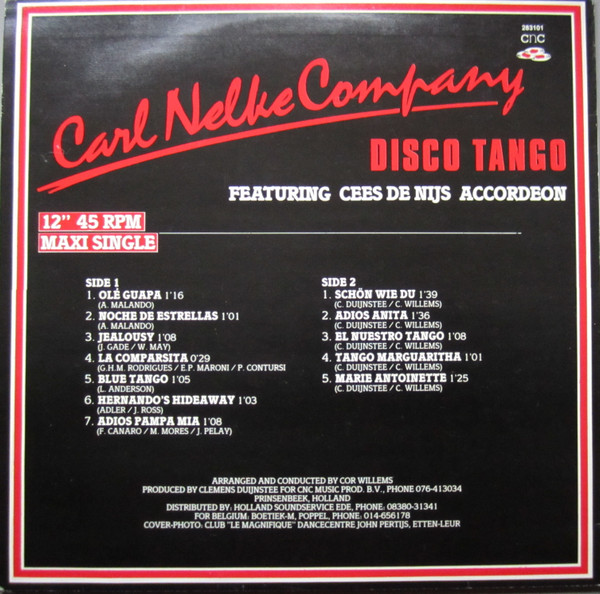 Carl Nelke Company Featuring Cees De Nijs-1