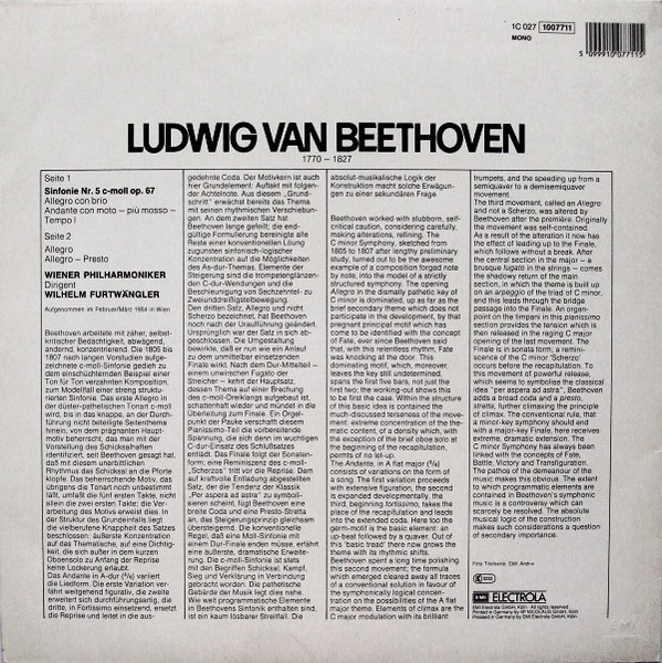 Ludwig van Beethoven, Wiener Philharmoniker, Wilhelm Furtwängler-1