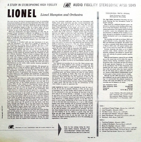 Lionel Hampton And His Orchestra-1