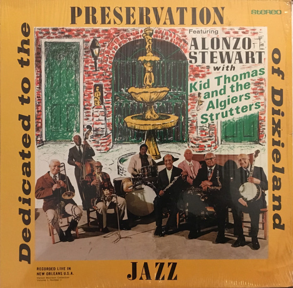 Alonzo Stewart With Kid Thomas And His Algiers Stompers-0