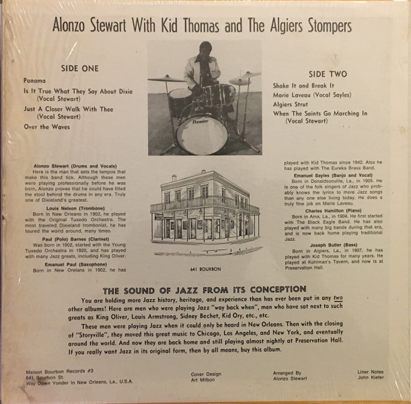 Alonzo Stewart With Kid Thomas And His Algiers Stompers-1