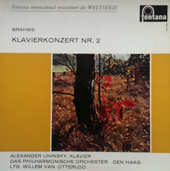 Johannes Brahms - Alexander Uninsky, The Hague Philharmonic, Willem Van Otterloo-0