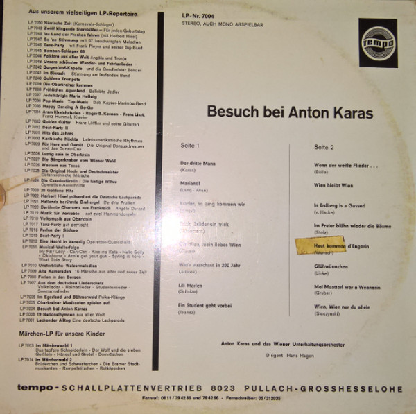 Anton Karas und Das Grosse Wiener Unterhaltungsorchester-1