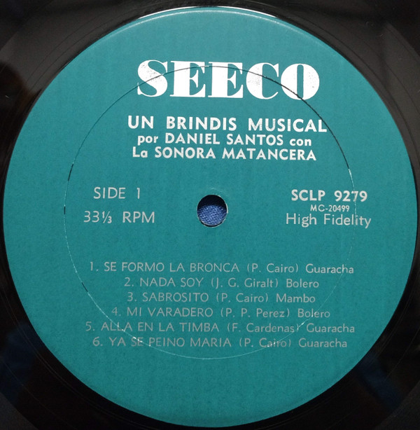 Daniel Santos ,Con La Sonora Matancera-1