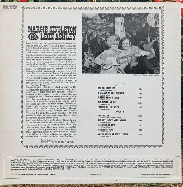 Margie Singleton & Leon Ashley-1