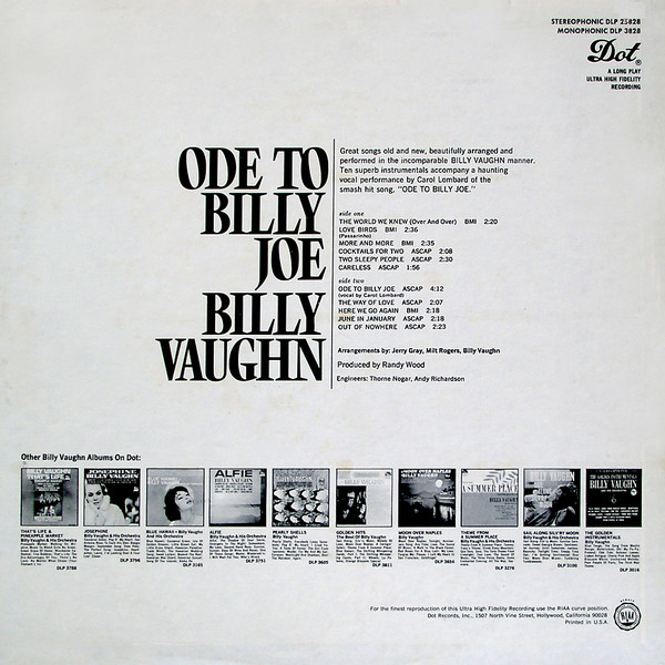 Billy Vaughn-1