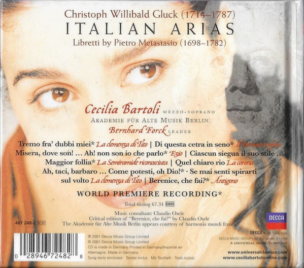 Cecilia Bartoli, Christoph Willibald Gluck-1