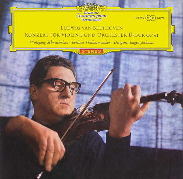 Ludwig van Beethoven, Wolfgang Schneiderhan ‧ Berliner Philharmoniker ‧ Eugen Jochum-0