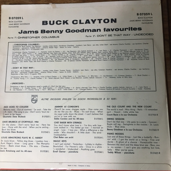 Buck Clayton With His All-Stars-1