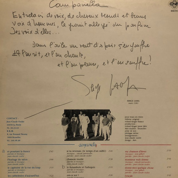 Campanella - Ensemble vocal de France-1