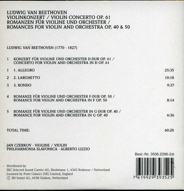 Ludwig van Beethoven - Ivan Cerkov, Philharmonia Slavonica, Alberto Lizzio-1