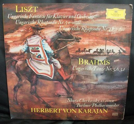 Franz Liszt / Johannes Brahms - Herbert von Karajan, Berliner Philharmoniker, Shura Cherkassky-0