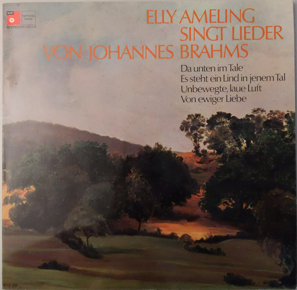 Johannes Brahms - Elly Ameling, Norman Shetler-0