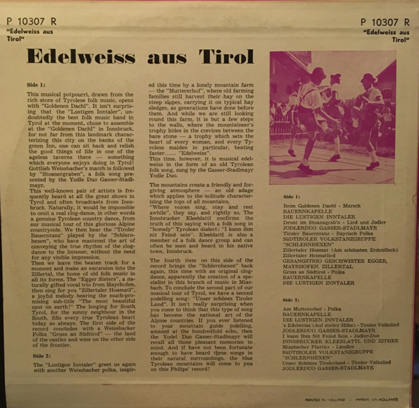 Die lustigen Inntaler, Jodlerduo Stadlmayr - Gasser, Südtiroler Volkstanzgruppe Schlernhexen, Geschwister Egger, Das Innsbrucker Kleeblattl-1