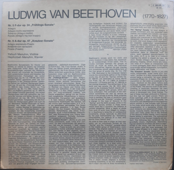 Ludwig van Beethoven, Yehudi Menuhin, Hephzibah Menuhin-1