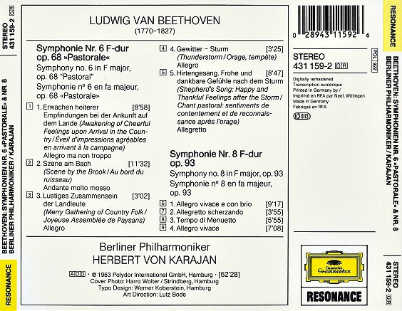 Ludwig Van Beethoven - Herbert Von Karajan, Berliner Philharmoniker-1