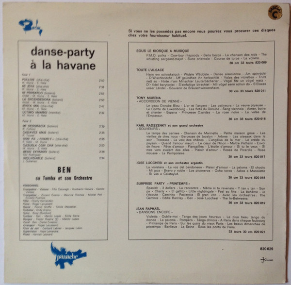 Ben Sa Tumba Et Son Orchestre-1