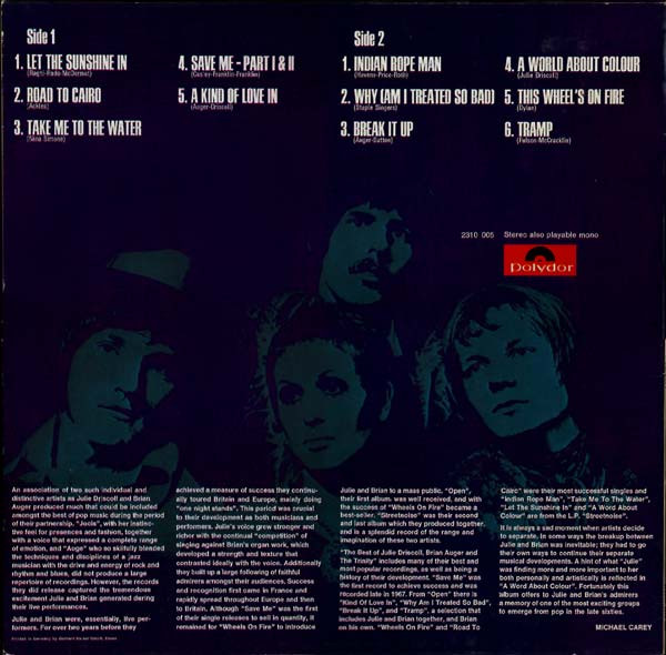 Julie Driscoll, Brian Auger & The Trinity-1