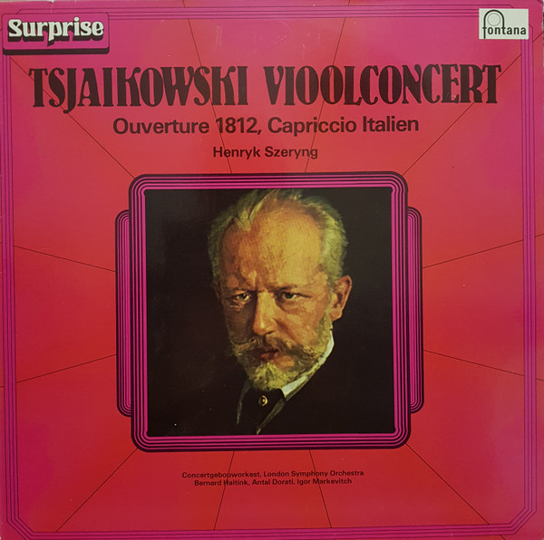 Concertgebouworkest, Igor Markevitch, Bernard Haitink, London Symphony Orchestra, Henryk Szeryng, Antal Dorati-0