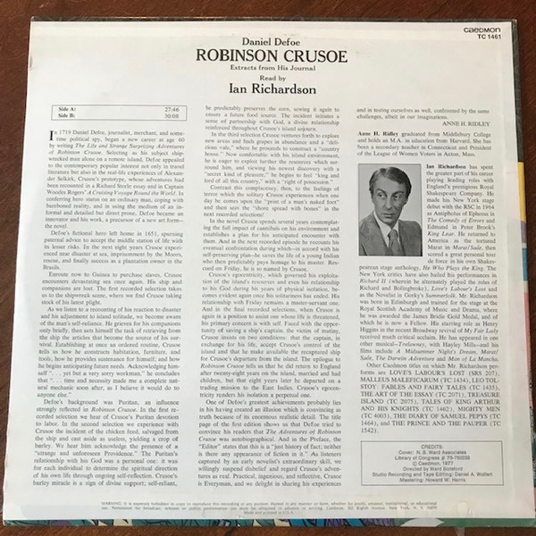 Daniel Defoe Read By Ian Richardson (2)-1