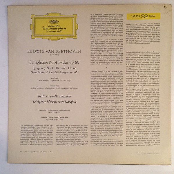Ludwig Van Beethoven, Berliner Philharmoniker, Herbert von Karajan-1