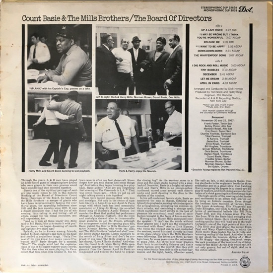Count Basie & The Mills Brothers-1