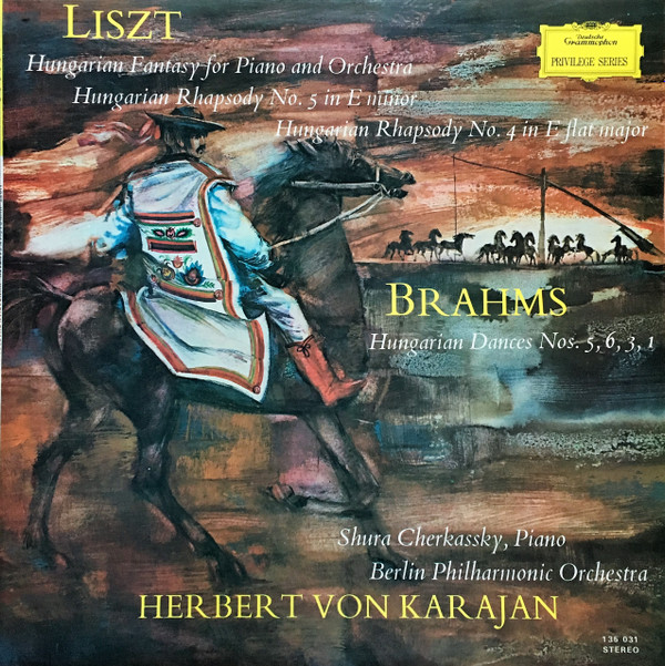 Franz Liszt / Johannes Brahms - Herbert Von Karajan, Berliner Philharmoniker, Shura Cherkassky-0