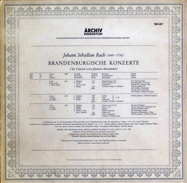 Johann Sebastian Bach – Münchener Bach-Orchester · Karl Richter-1
