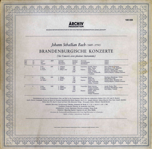 Johann Sebastian Bach — Münchener Bach-Orchester · Karl Richter-1