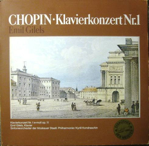 Frédéric Chopin, Moscow Philharmonic Orchestra, Kiril Kondrashin, Emil Gilels-0