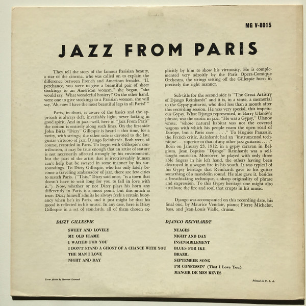 Dizzy Gillespie / Django Reinhardt-1
