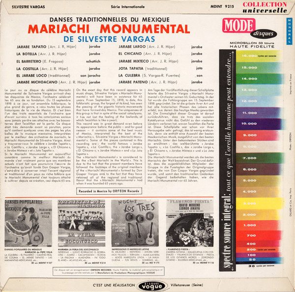 Mariachi Monumental De Silvestre Vargas-1