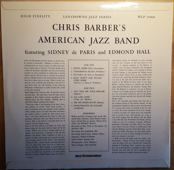 Chris Barber's American Jazz Band-1