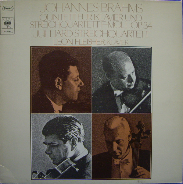 Johannes Brahms - Juilliard String Quartet / Leon Fleisher-0