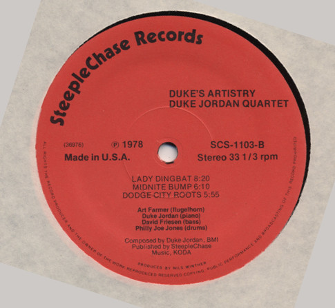 Duke Jordan Quartet-1