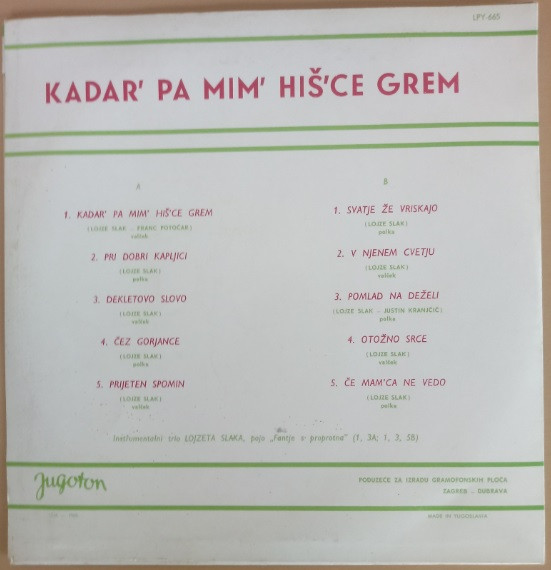 Ansambel Lojzeta Slaka-1