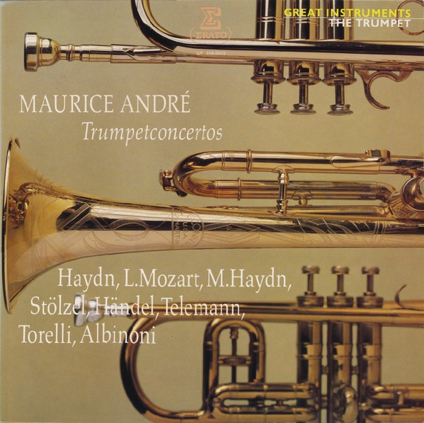 Joseph Haydn, Leopold Mozart, Michael Haydn, Gottfried Heinrich Stölzel, Georg Friedrich Händel, Georg Philipp Telemann, Giuseppe Torelli, Tomaso Albinoni - Maurice André-0