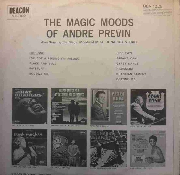 André Previn, Mike Di Napoli-1