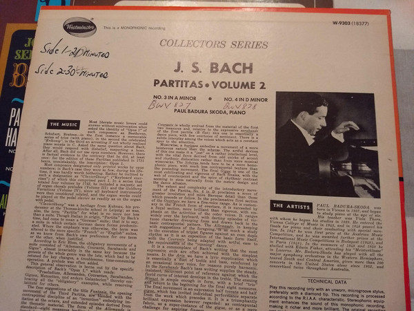 Johann Sebastian Bach : Paul Badura-Skoda-1