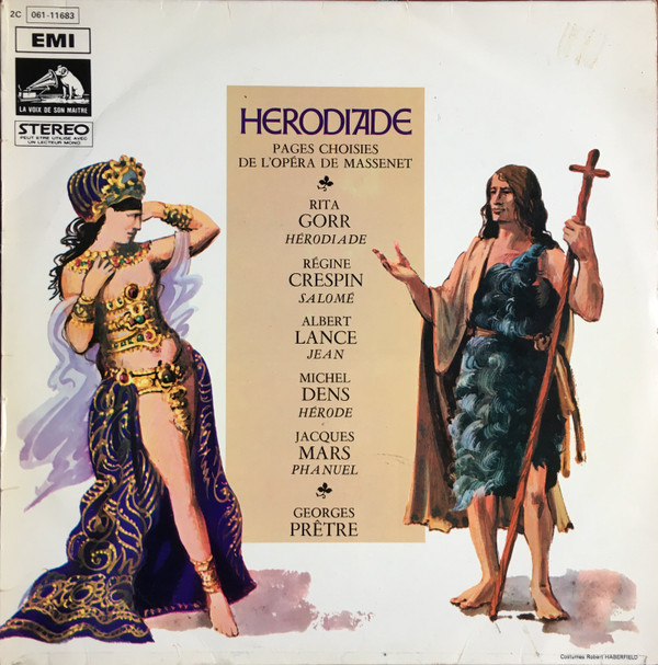 Jules Massenet / Régine Crespin, Rita Gorr, Albert Lance, Michel Dens, Jacques Mars, Georges Prêtre-0