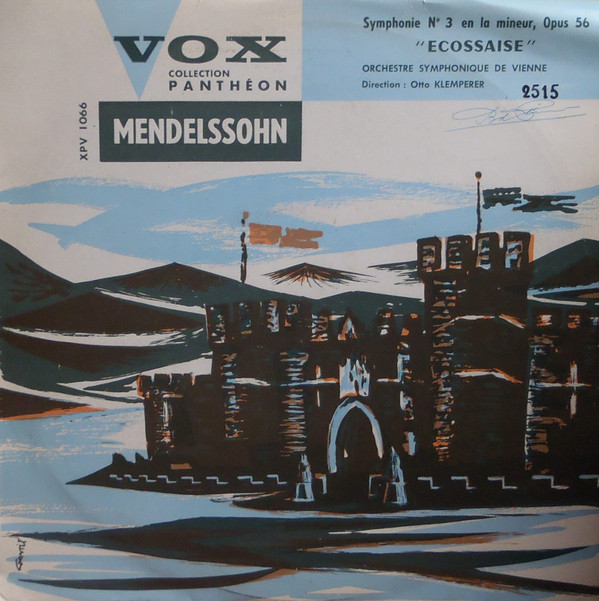 Felix Mendelssohn-Bartholdy - Wiener Symphoniker Direction : Otto Klemperer-0