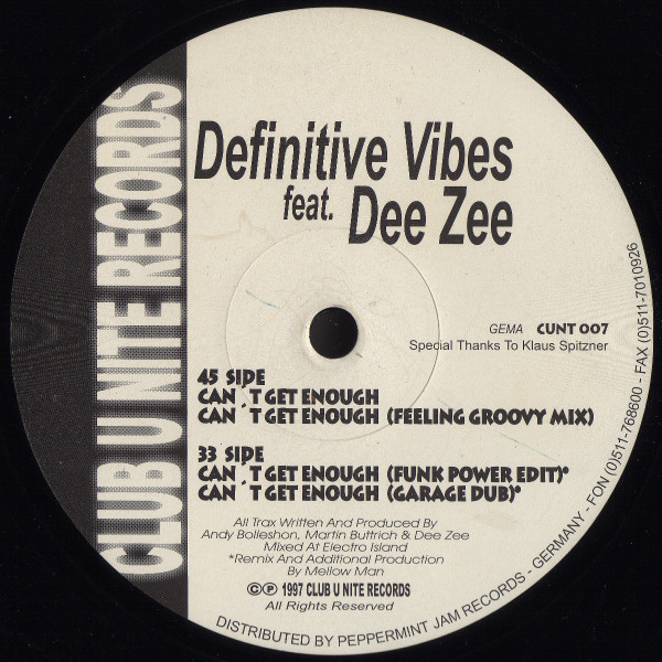 Definitive Vibes Feat. Dee Zee-0