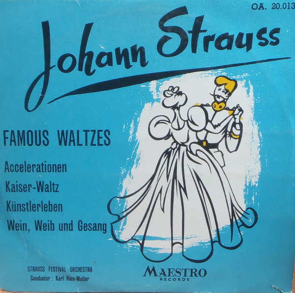 Johann Strauss Jr., Strauss Festival Orchestra (2) Conductor: Karl Ries-Walter-0